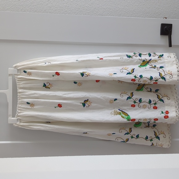 Farm Rio Embroidered midi/maxi skirt - Picture 10 of 12